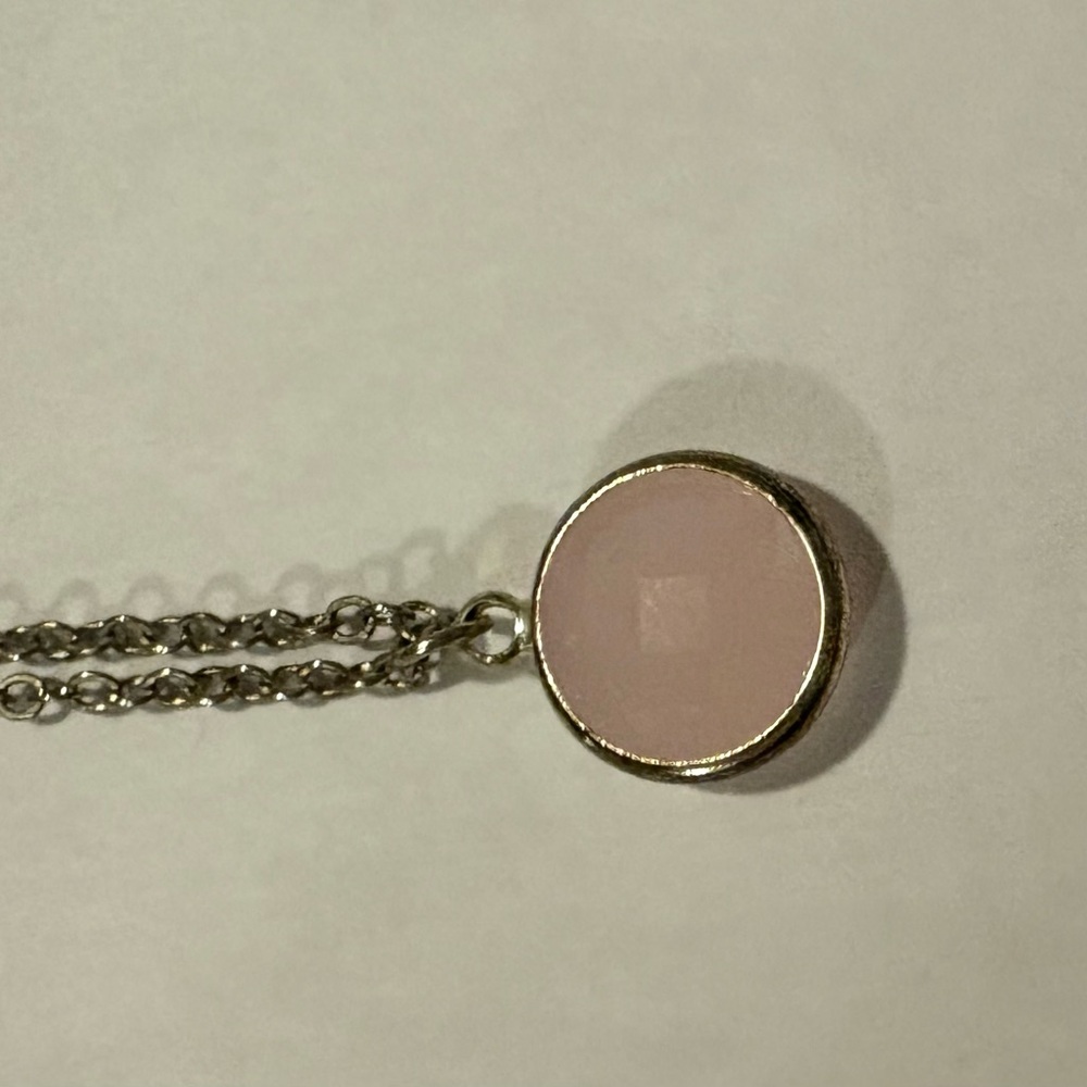 Elegant Pink Pendant Necklace